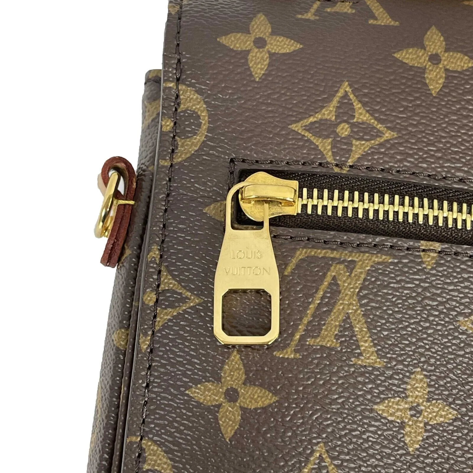 Louis Vuitton - LV - Pochette Métis - Brown Monogram Top Handle / Crossbody