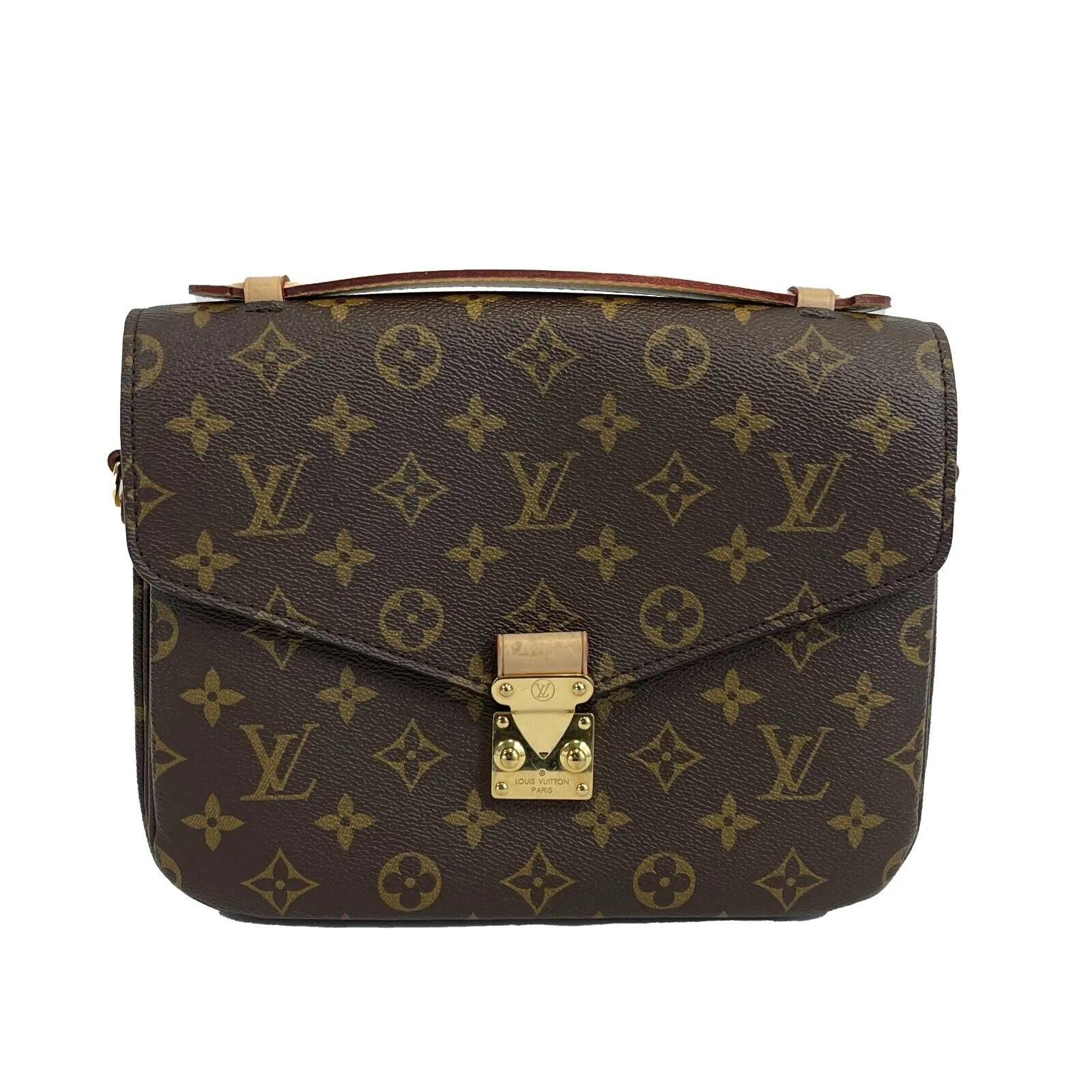 Louis Vuitton - LV - Pochette Métis - Brown Monogram Top Handle / Crossbody