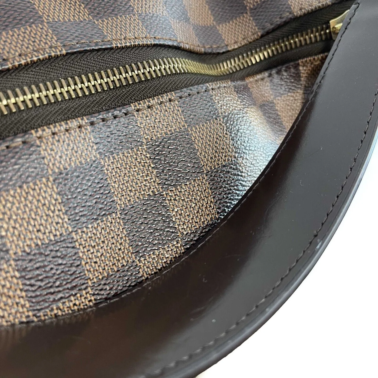 Louis Vuitton - LV Portobello Damier Ebene PM - Brown Shoulder Bag