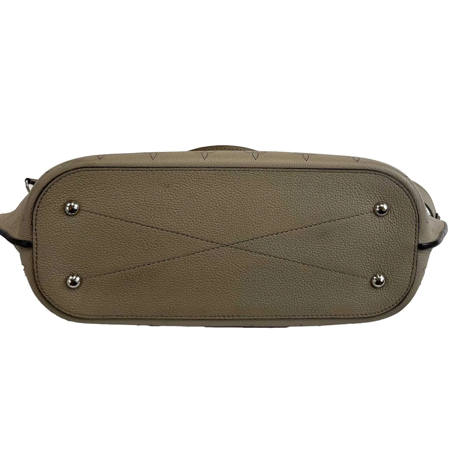 Louis Vuitton - Mahina Girolata Galet Grey - Top Handle w/ Shoulder Strap