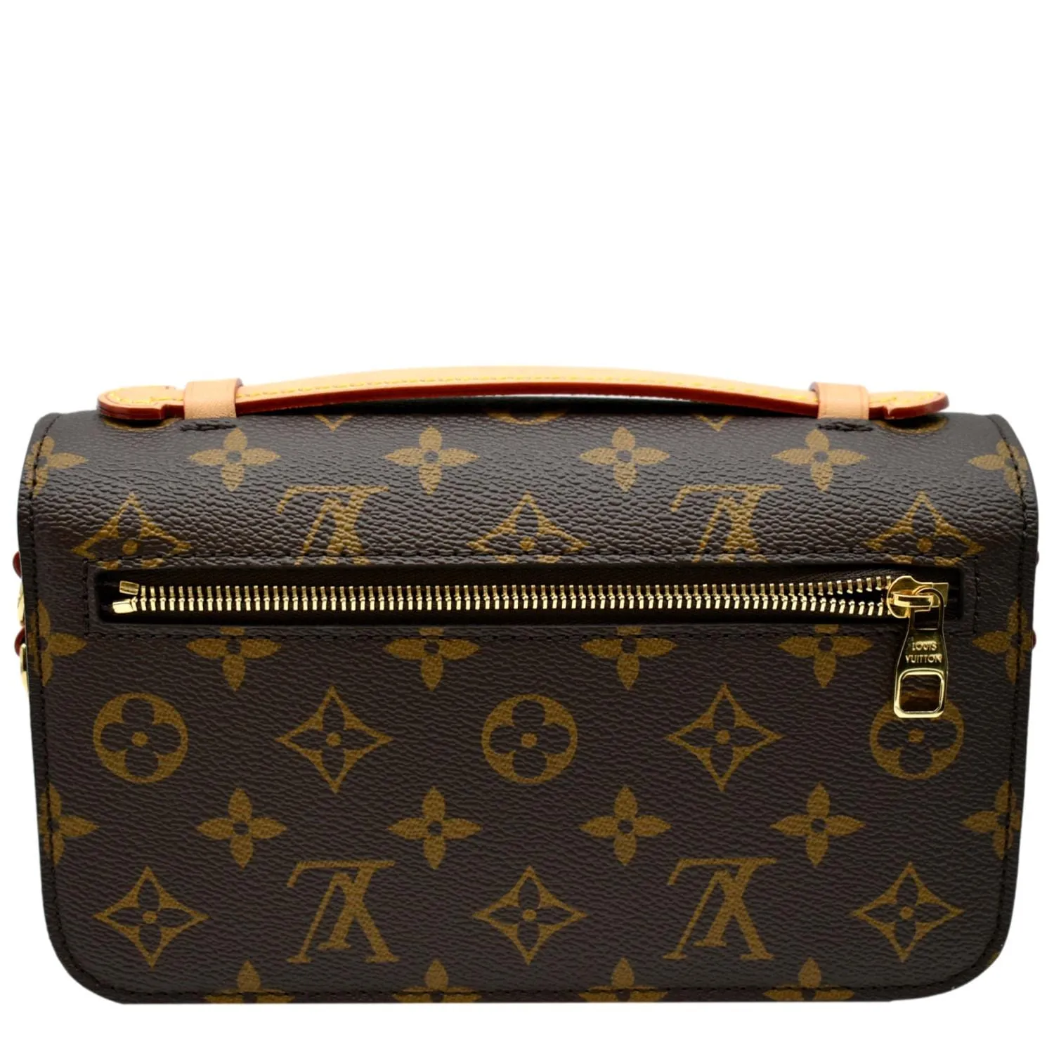 LOUIS VUITTON Metis East West Pochette Monogram Canvas Shoulder Bag Brown