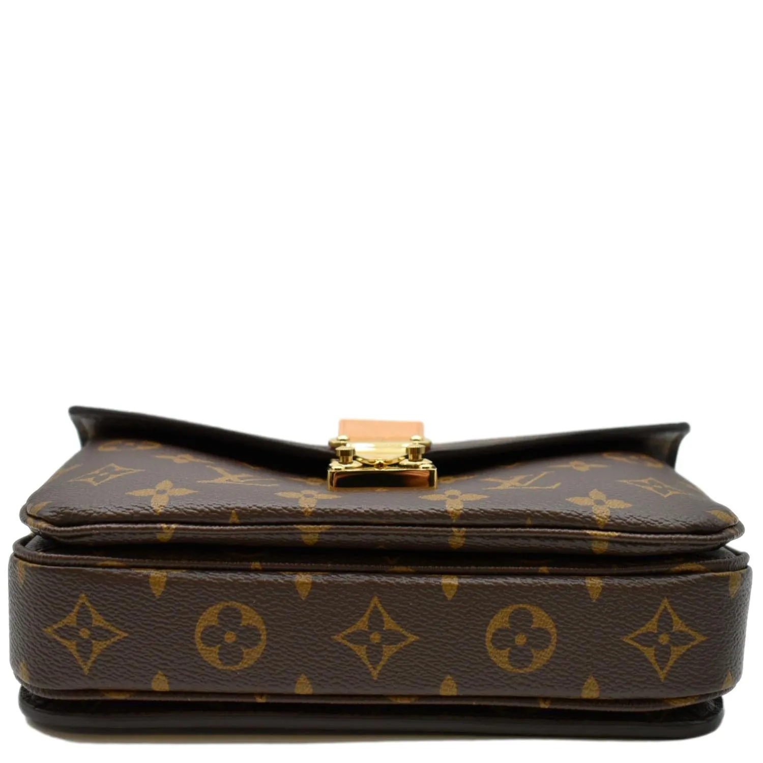 LOUIS VUITTON Metis East West Pochette Monogram Canvas Shoulder Bag Brown