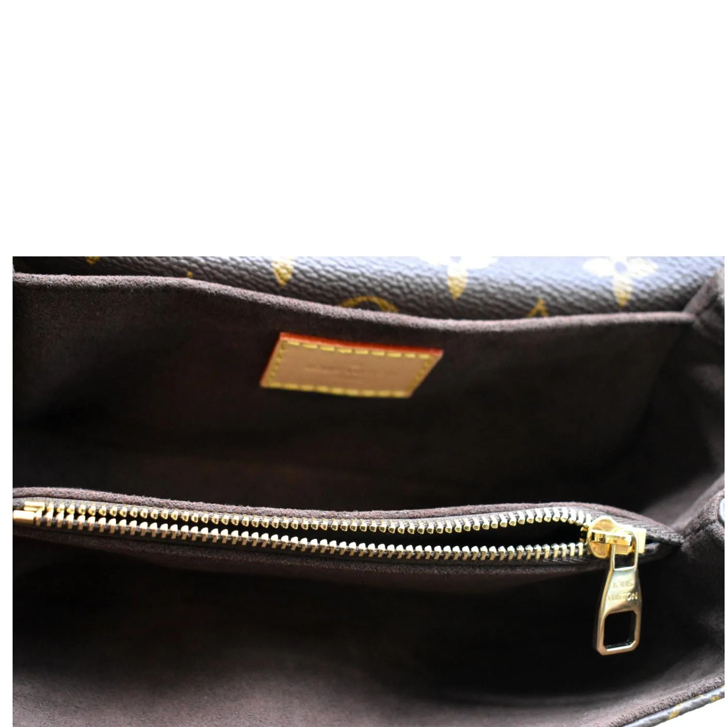 LOUIS VUITTON Metis East West Pochette Monogram Canvas Shoulder Bag Brown