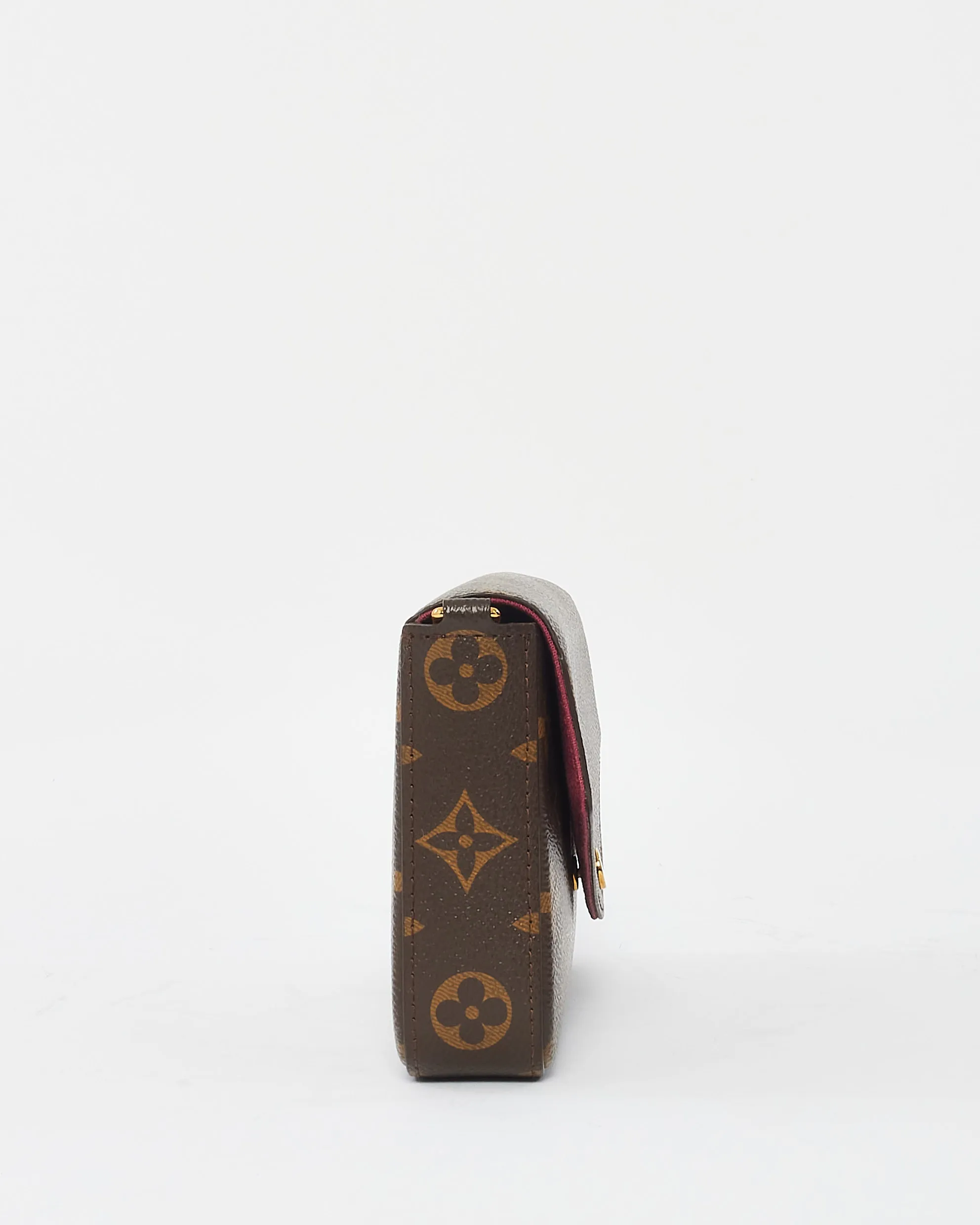 Louis Vuitton Monogram Canvas Félicie Pochette Bag with Chain