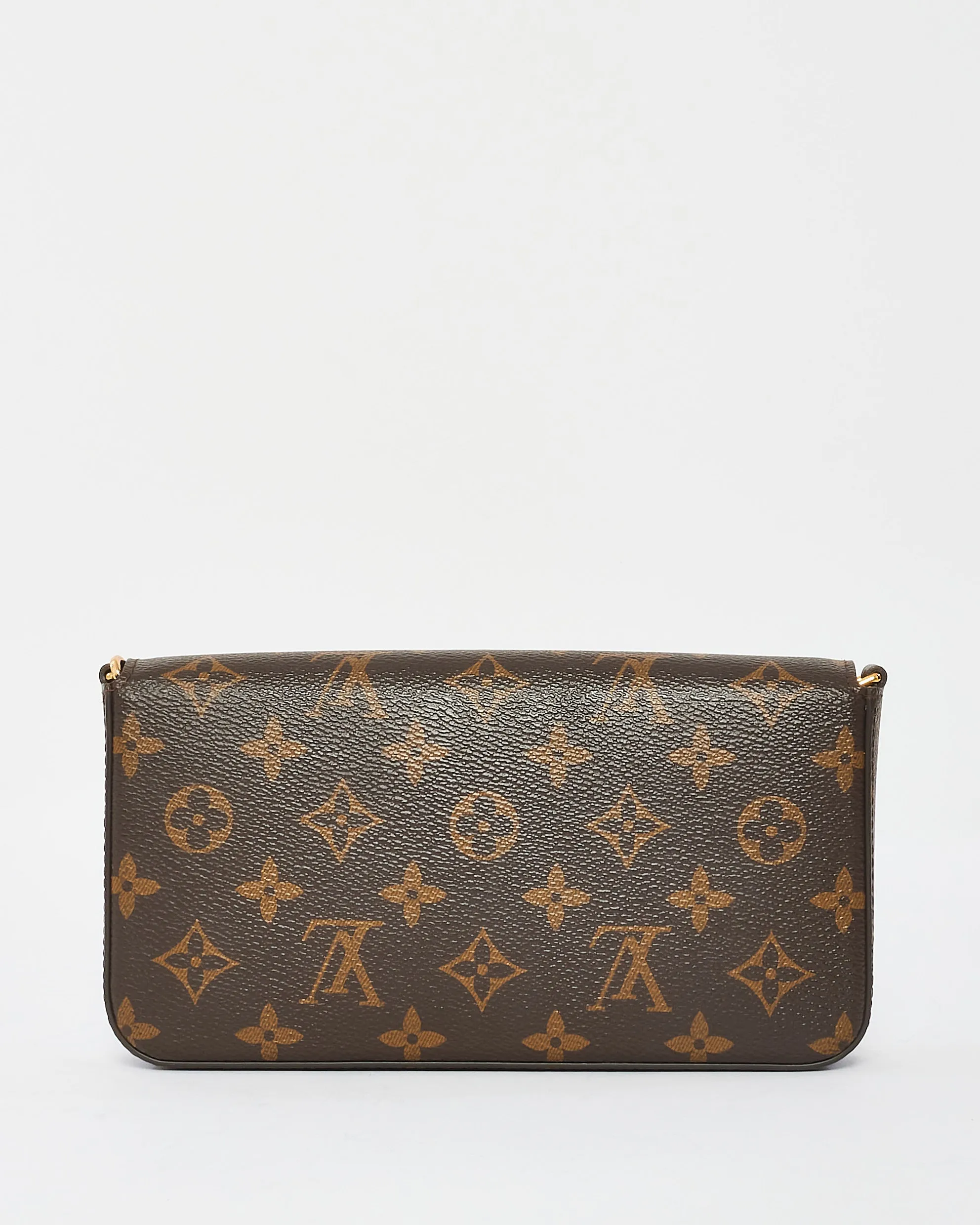Louis Vuitton Monogram Canvas Félicie Pochette Bag with Chain