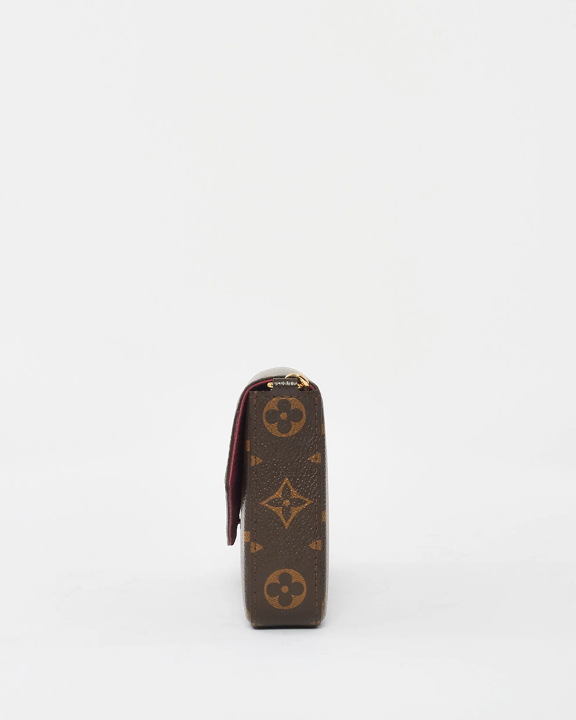 Louis Vuitton Monogram Canvas Félicie Pochette Bag with Chain