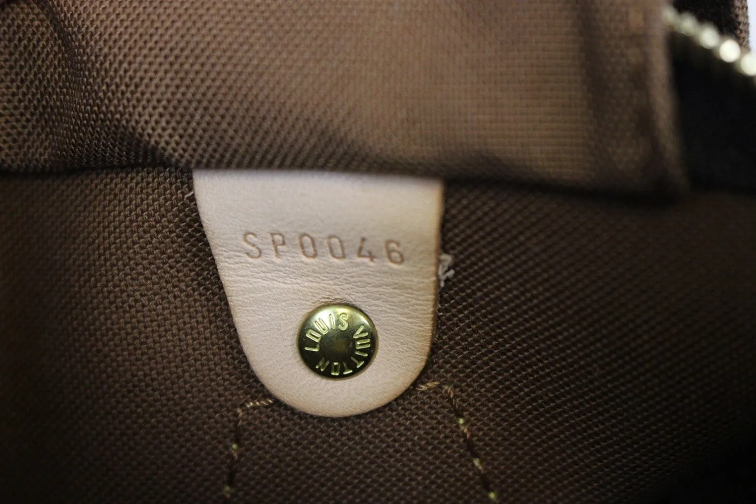 LOUIS VUITTON Monogram Canvas Speedy 25 Handbag