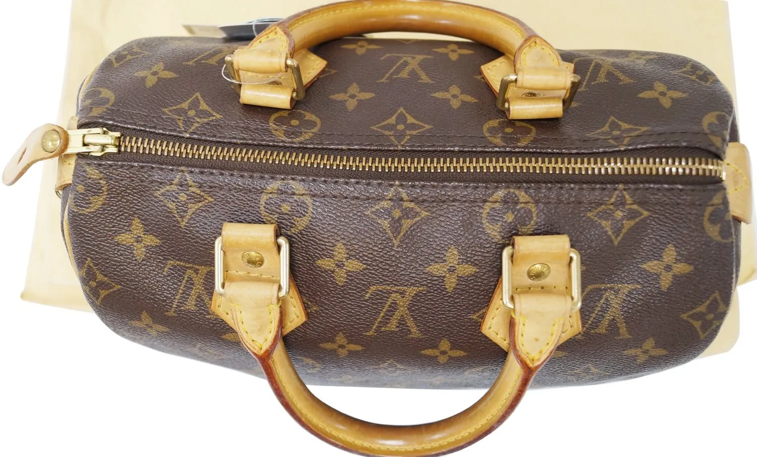 LOUIS VUITTON Monogram Canvas Speedy 25 Satchel Handbag