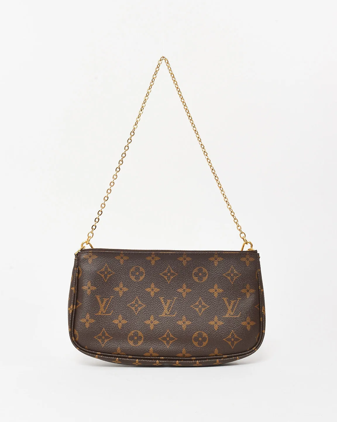 Louis Vuitton Monogram Coated Canvas Multi Pochette Bag W/OUT STRAP