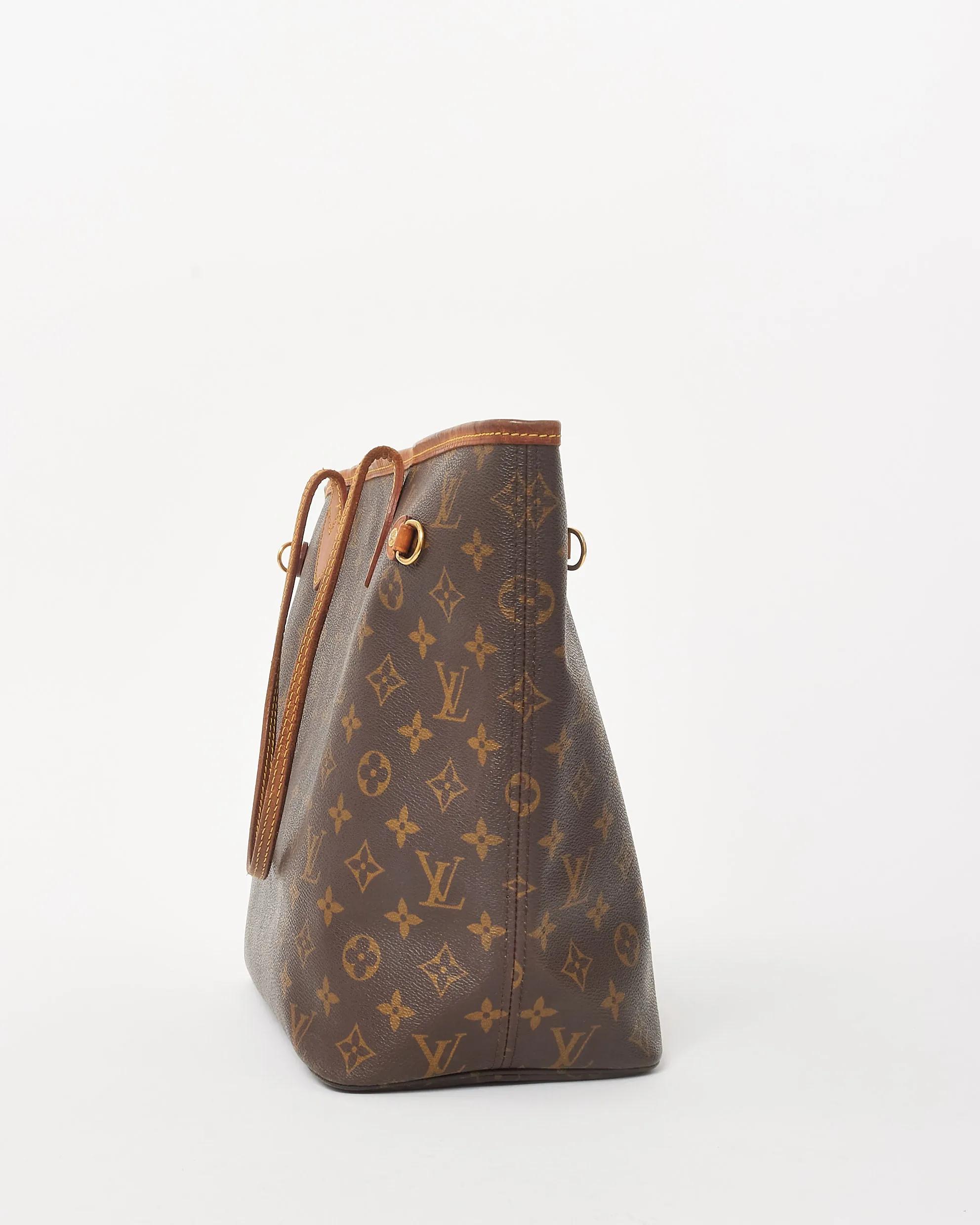 Louis Vuitton Monogram Coated Canvas Neverfull MM - No Pouch