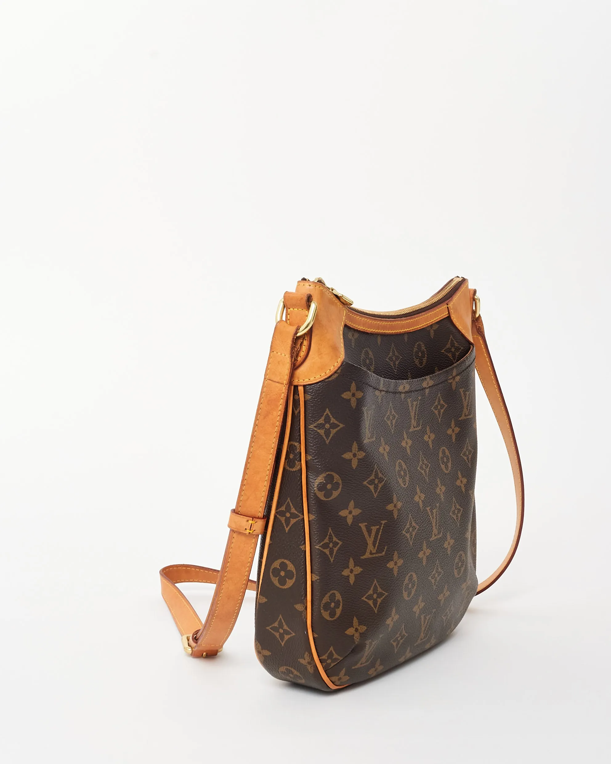 Louis Vuitton Monogram Coated Canvas Odeon PM Crossbody Bag