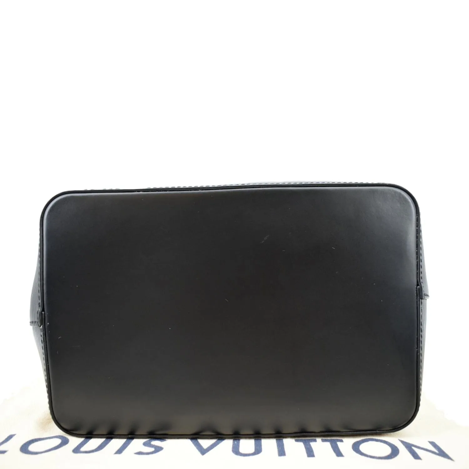 LOUIS VUITTON NeoNoe Epi Leather Shoulder Bag Black