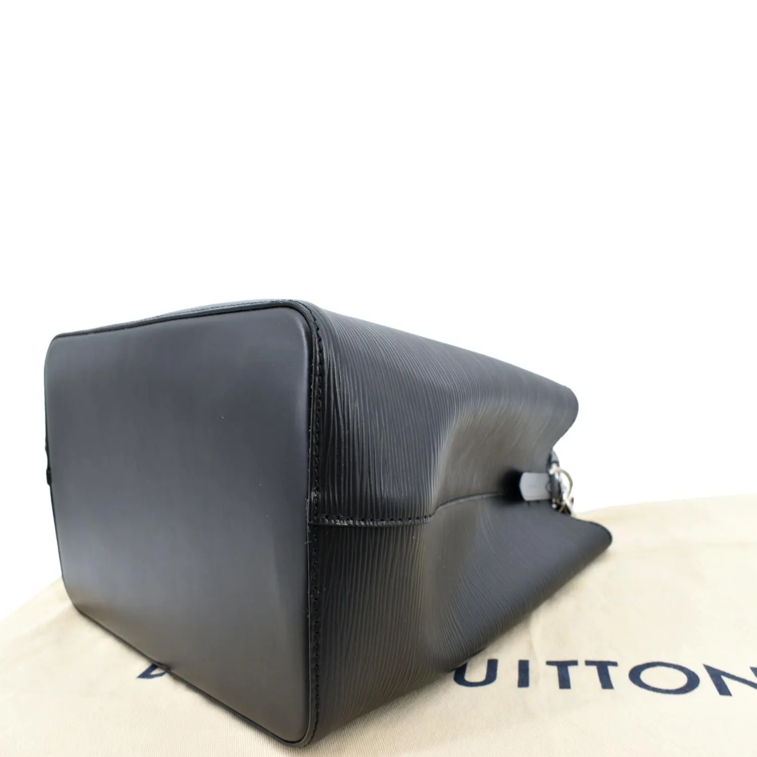 LOUIS VUITTON NeoNoe Epi Leather Shoulder Bag Black