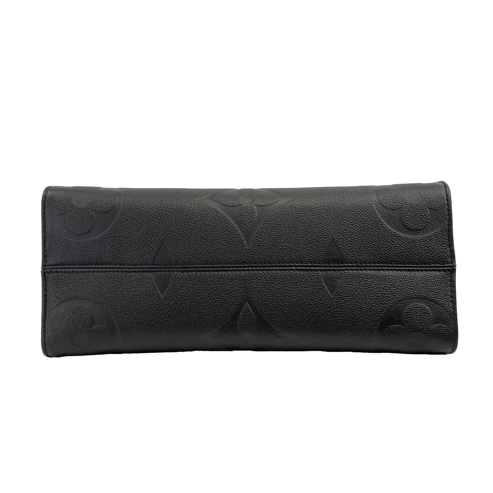 Louis Vuitton - On the go MM Empreinte Black Leather Top Handle Shoulder Strap