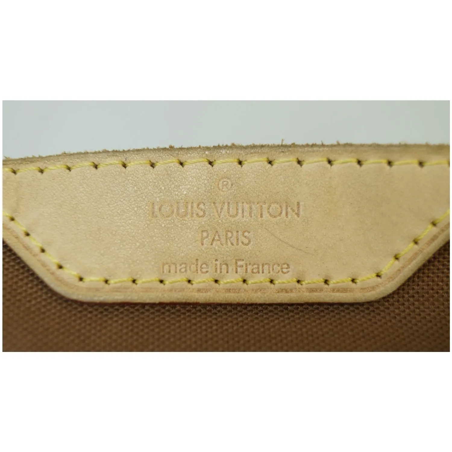 LOUIS VUITTON Palermo GM Monogram Canvas Tote Shoulder Bag Brown