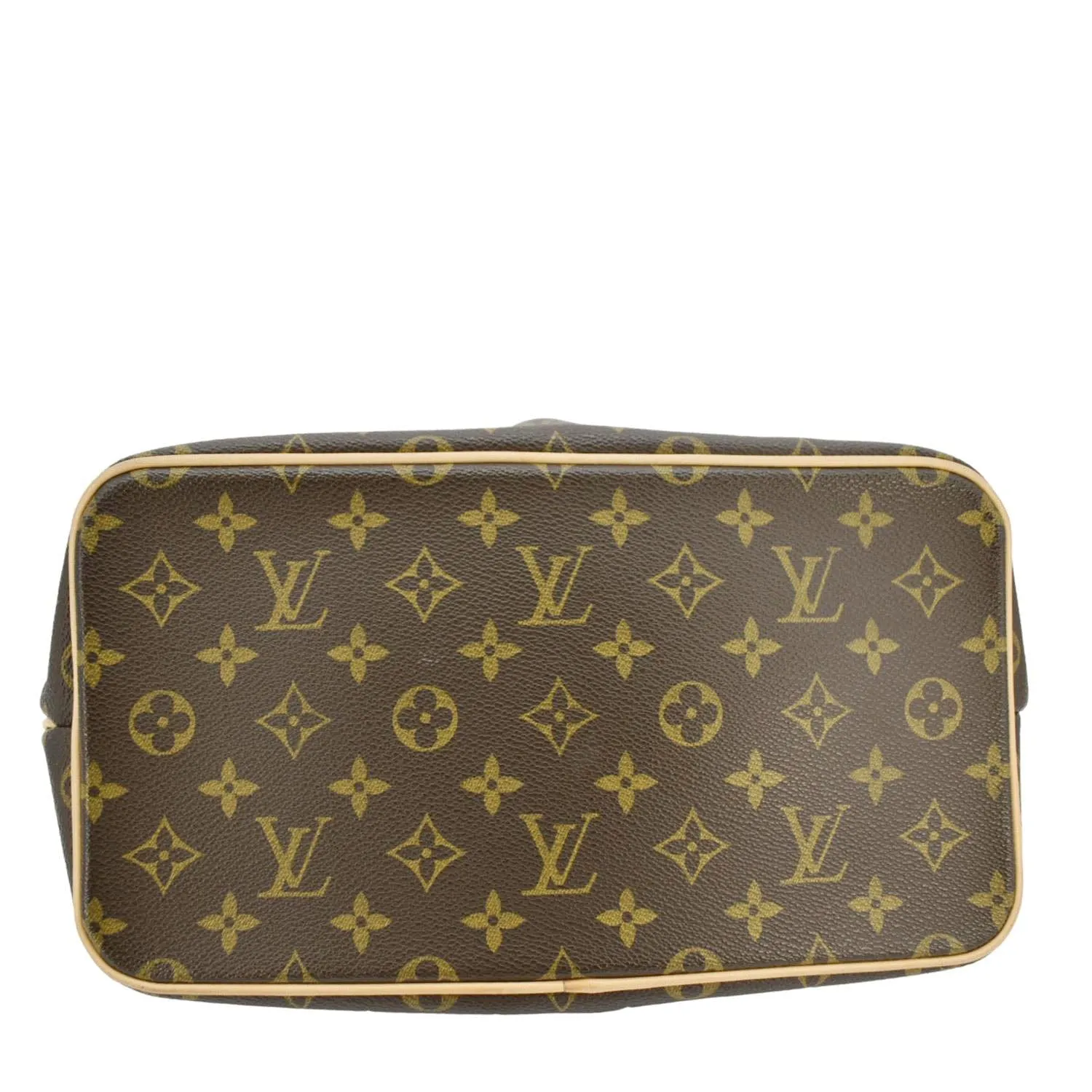 LOUIS VUITTON Palermo PM Monogram Canvas Shoulder Bag Brown
