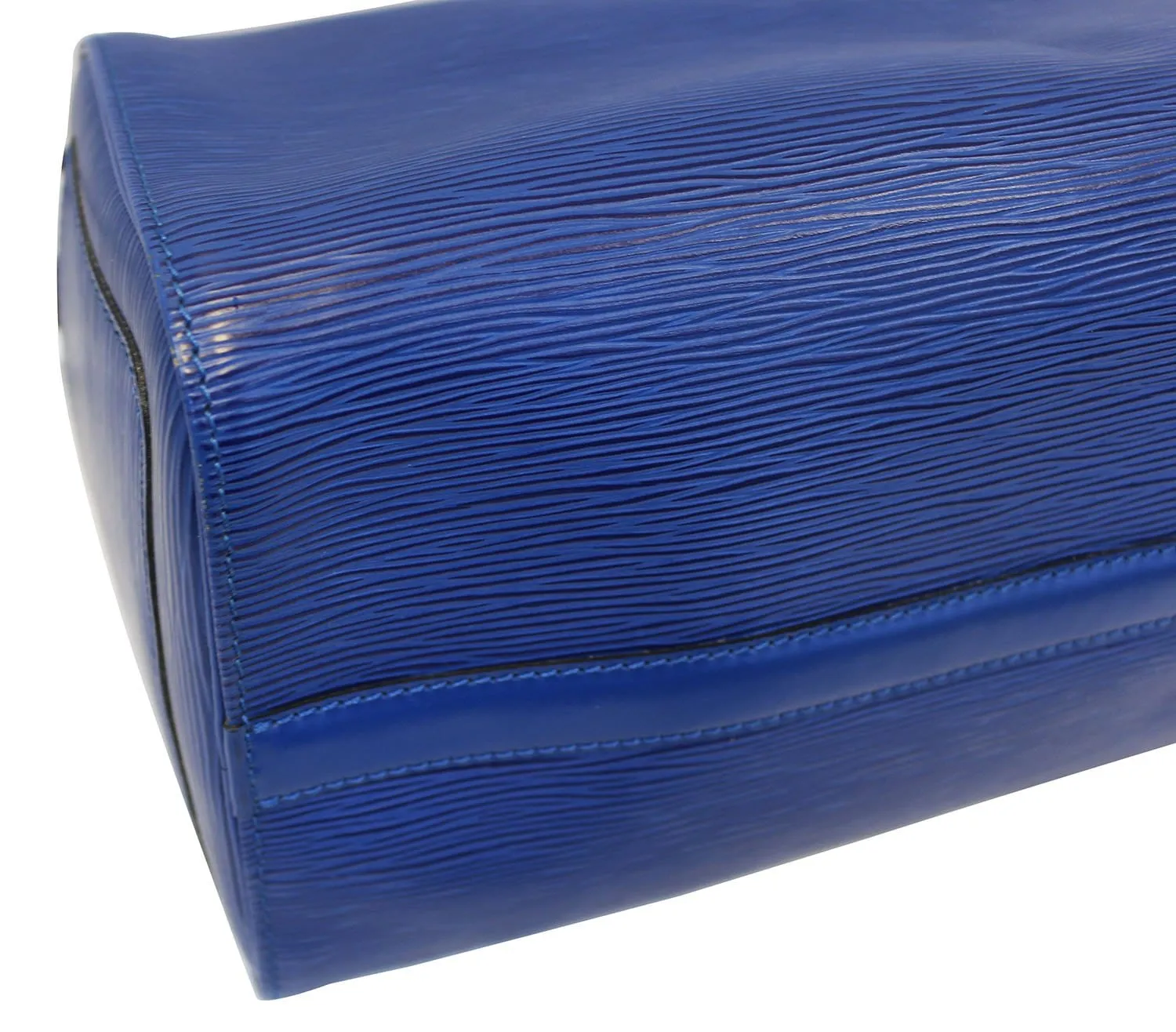 LOUIS VUITTON Pre Owned  Epi Leather Blue Speedy 30 Satchel Bag
