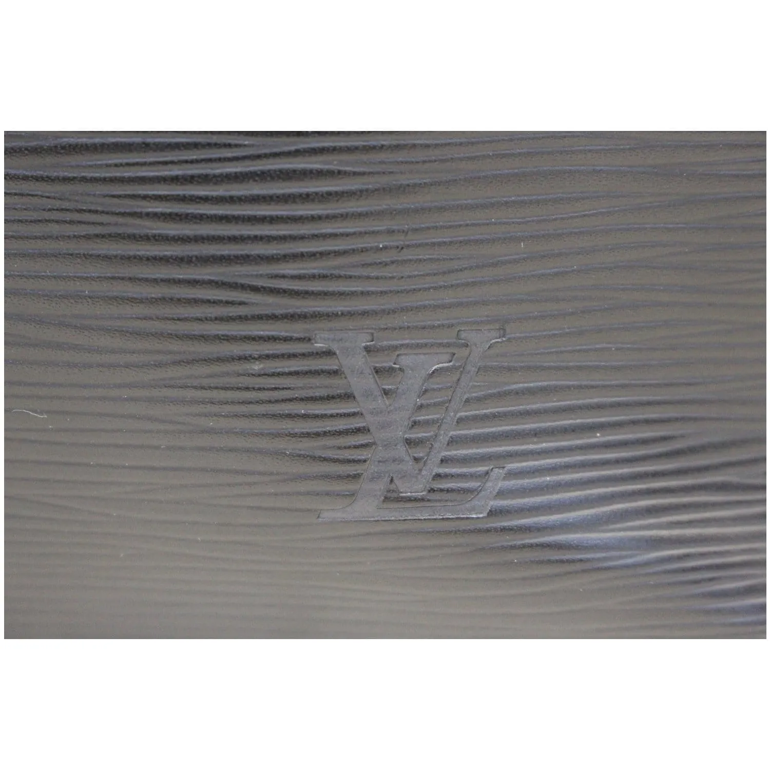 LOUIS VUITTON Sac a Dos Epi Leather Shoulder Bag Black