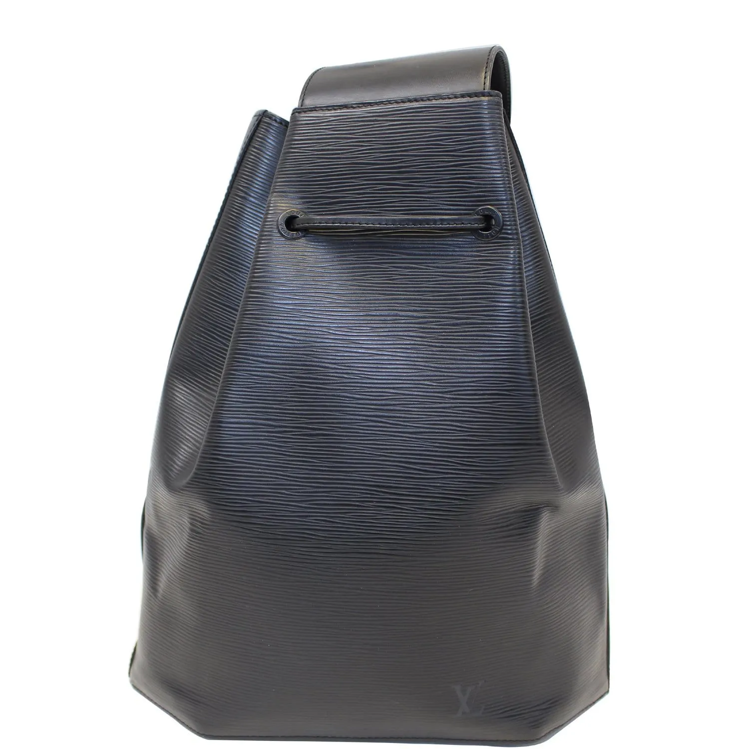 LOUIS VUITTON Sac a Dos Epi Leather Shoulder Bag Black