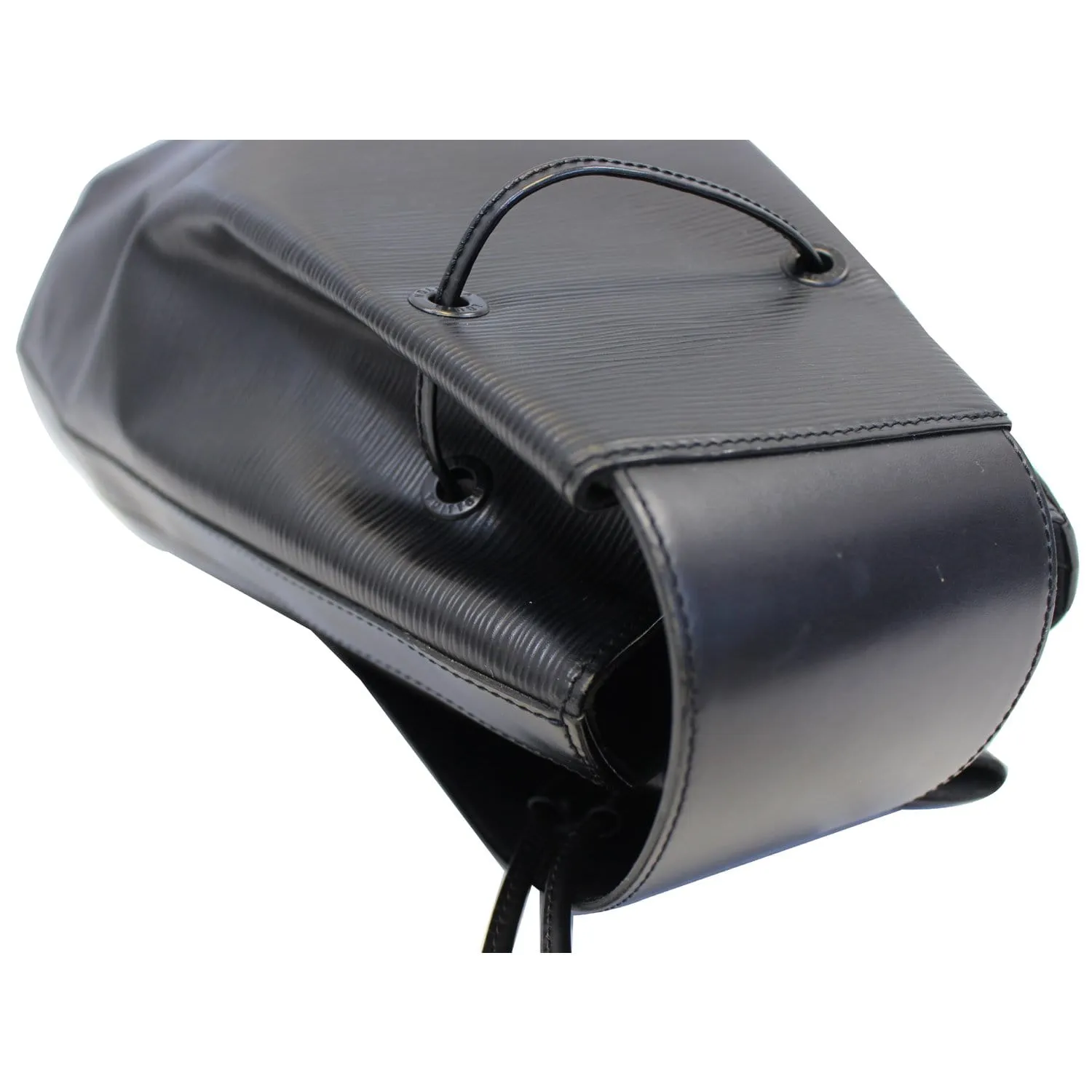LOUIS VUITTON Sac a Dos Epi Leather Shoulder Bag Black