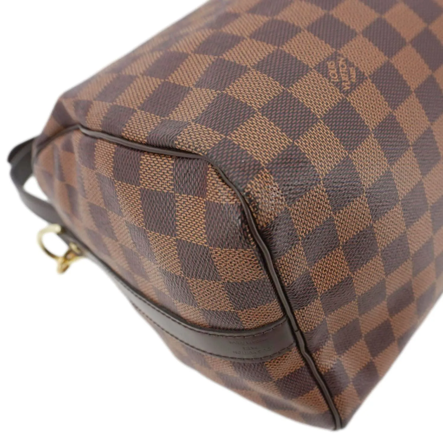 LOUIS VUITTON Speedy 30 Bandouliere Damier Ebene Shoulder Bag Brown