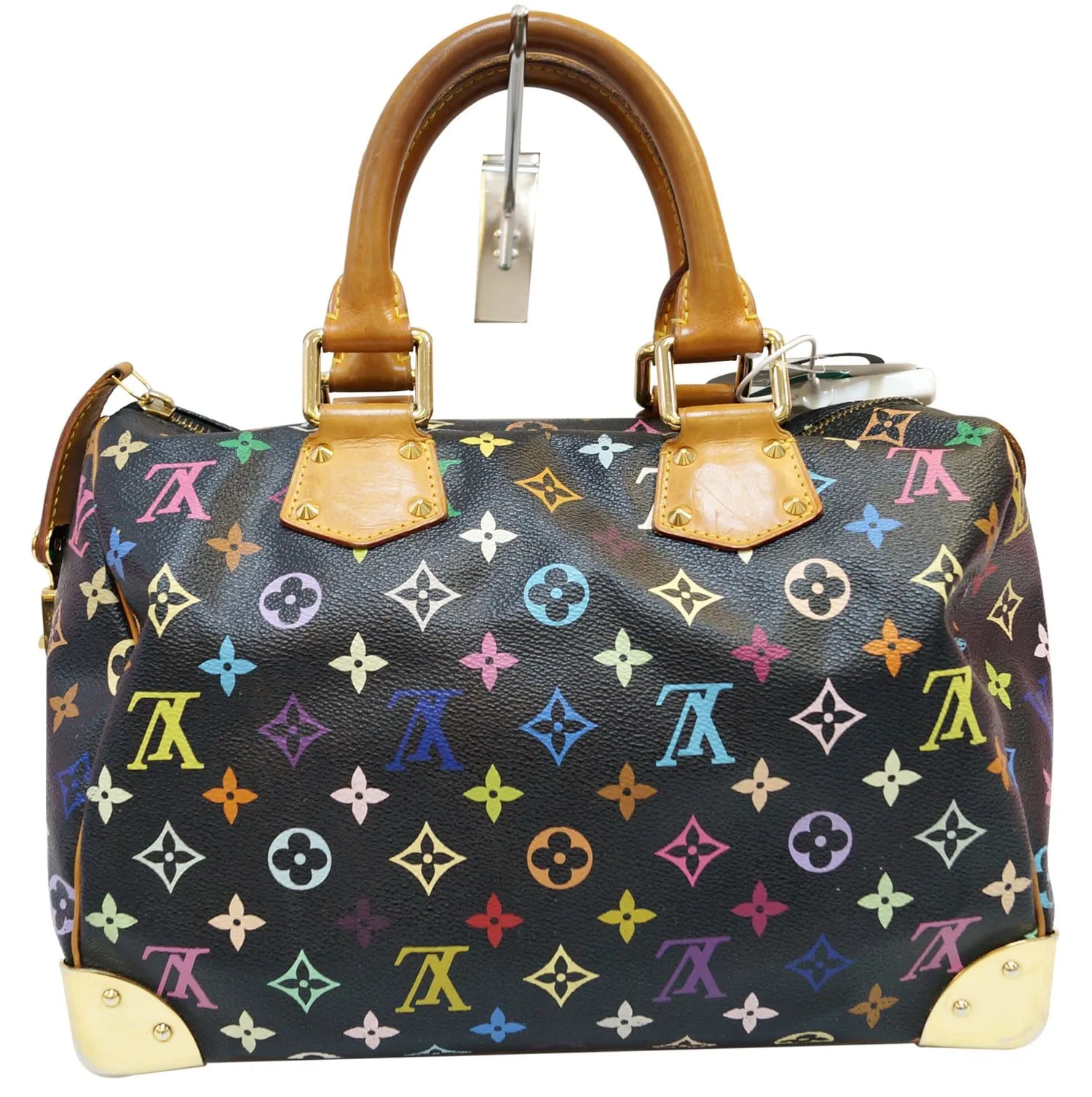 LOUIS VUITTON Speedy 30 Monogram Multicolor  Satchel Bag
