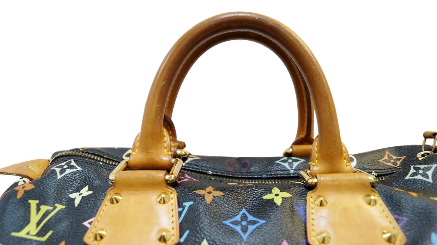 LOUIS VUITTON Speedy 30 Monogram Multicolor  Satchel Bag