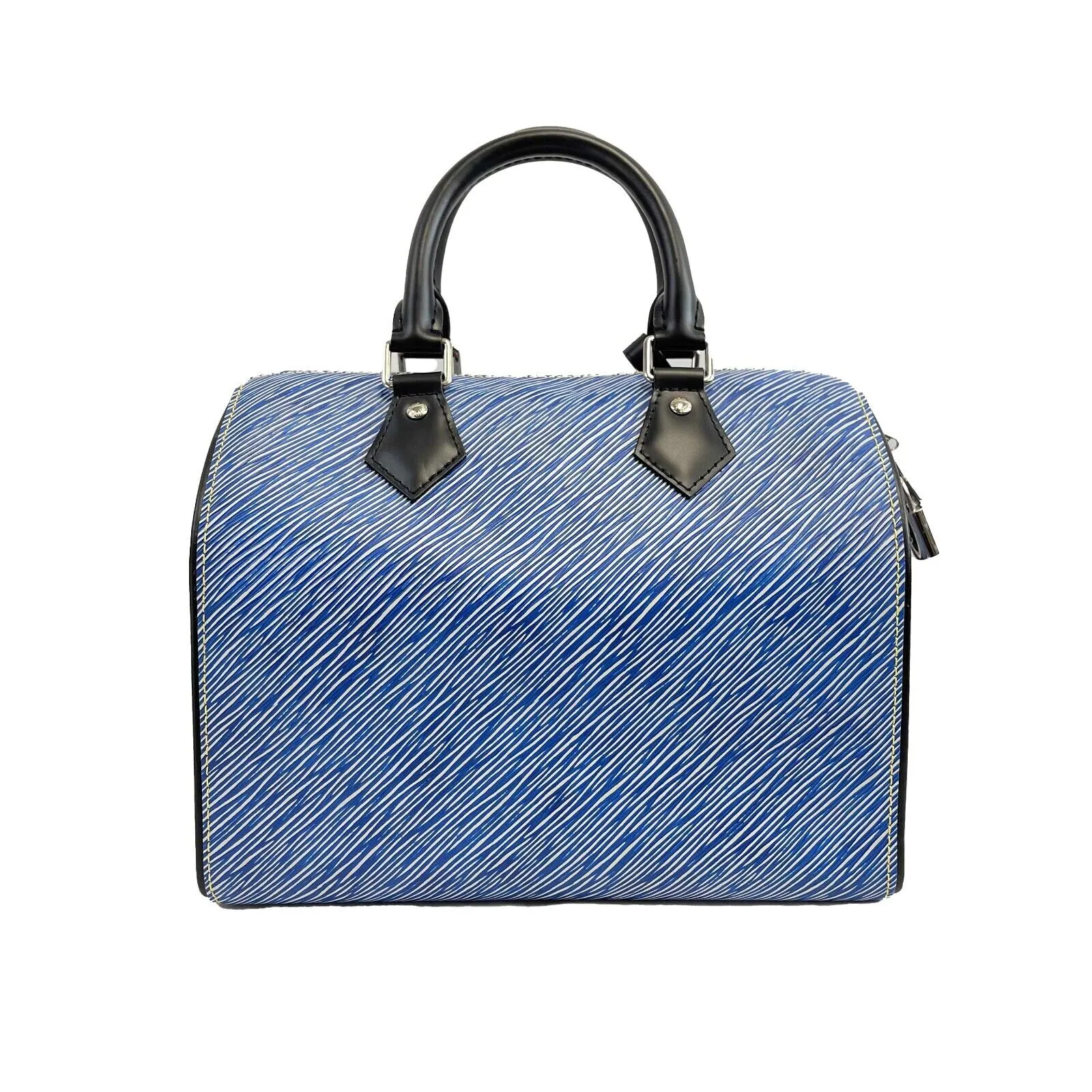 Louis Vuitton - Speedy Bandouliere - Blue Top Handle w/ Strap