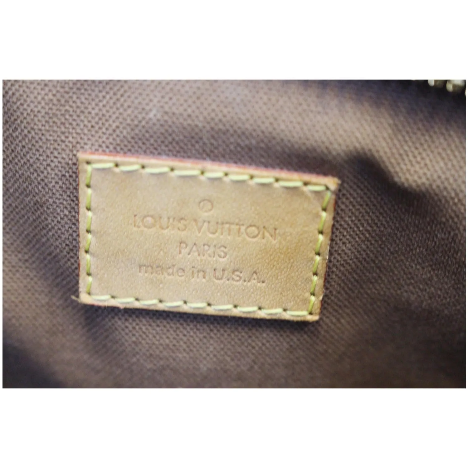LOUIS VUITTON Tivoli PM Monogram Canvas Shoulder Bag Brown