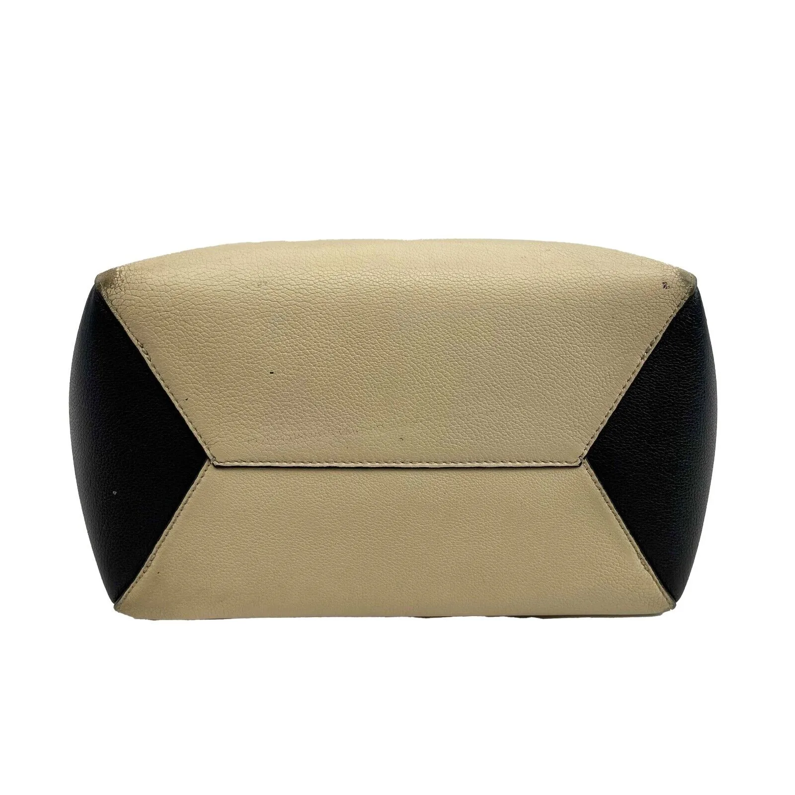 Louis Vuitton Twist Lock Me Go Tote Taurillon Beige and Black Handbag