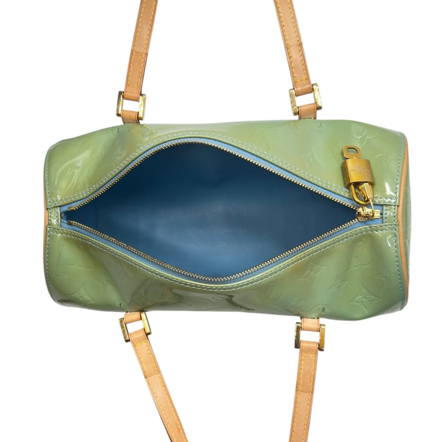 LOUIS VUITTON Vintage Monogram Vernis Bedford Bag - Green