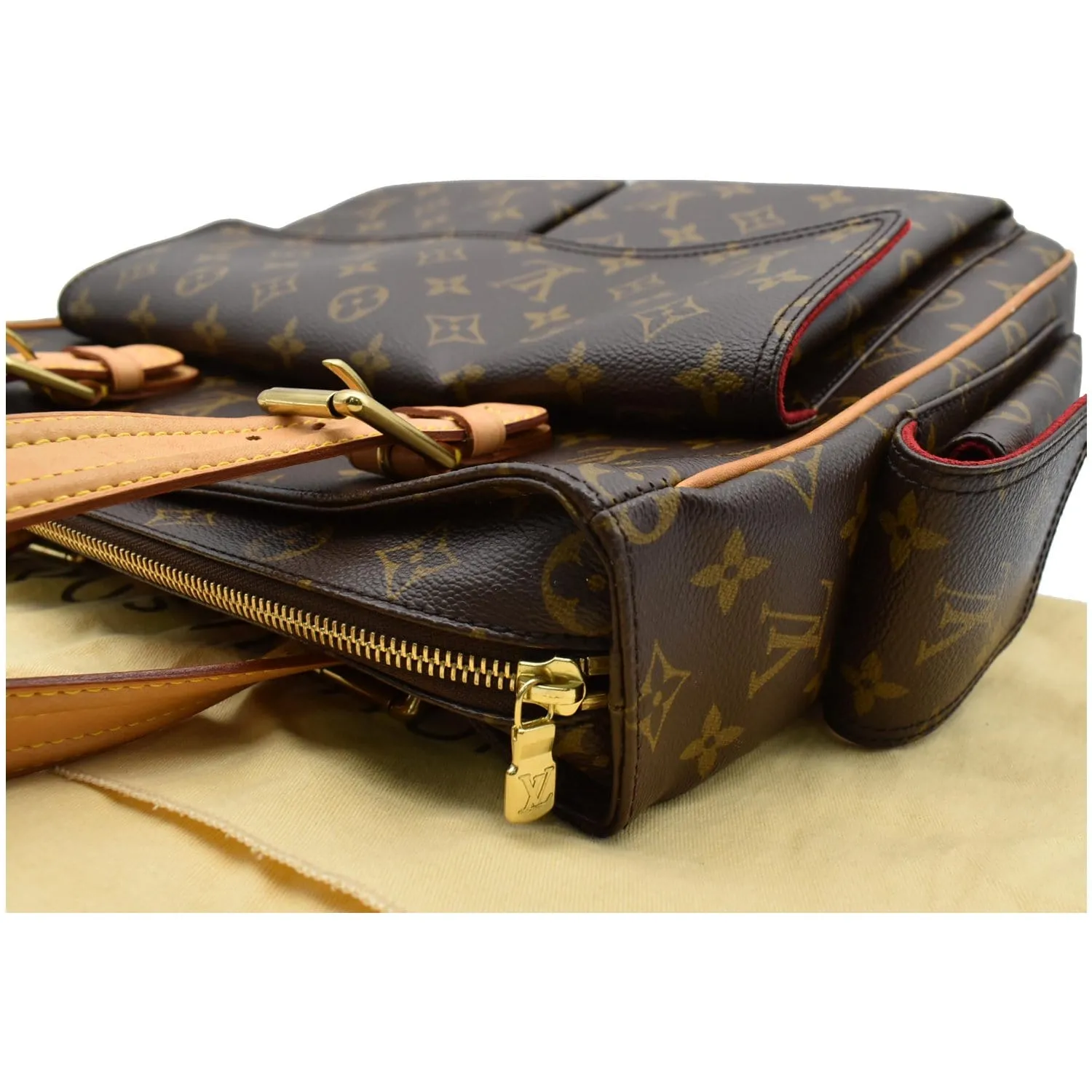LOUIS VUITTON Viva Cite GM Monogram Canvas Shoulder Bag Brown