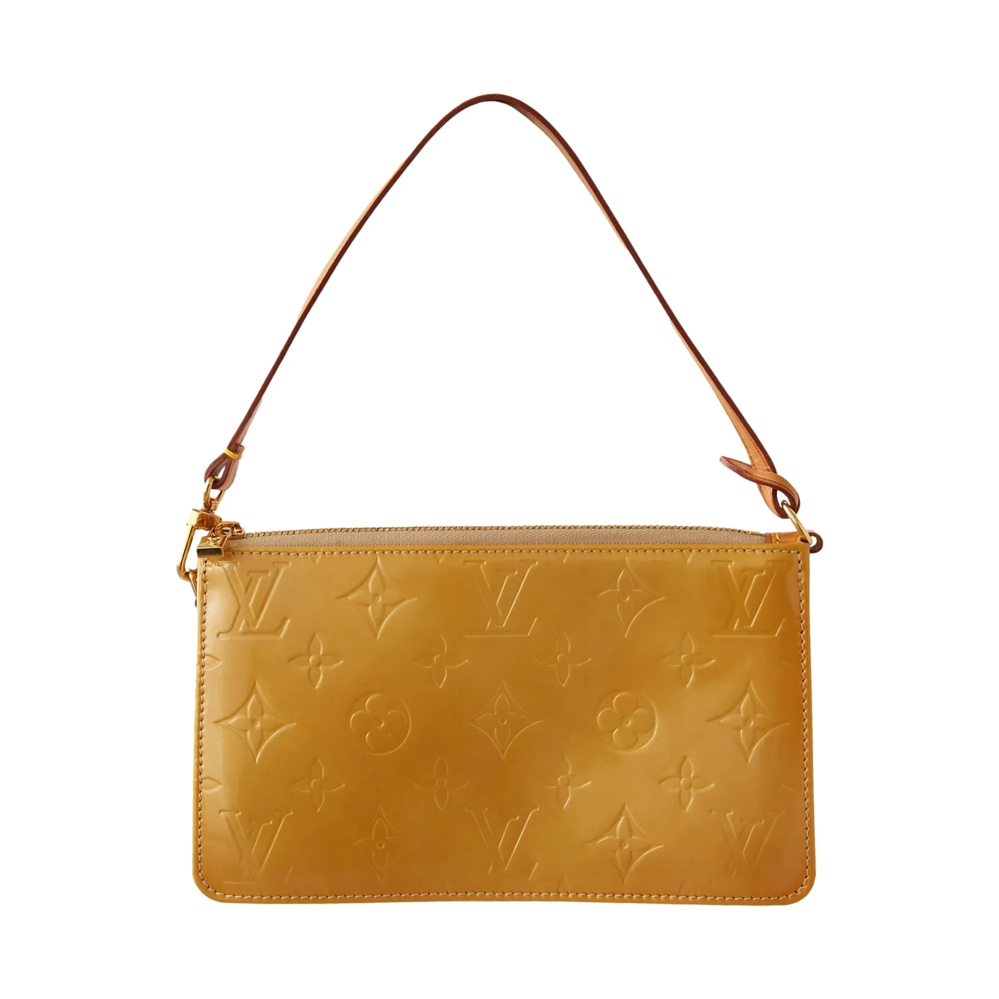 Louis Vuitton Yellow Monogram Vernis Mini Shoulder Bag