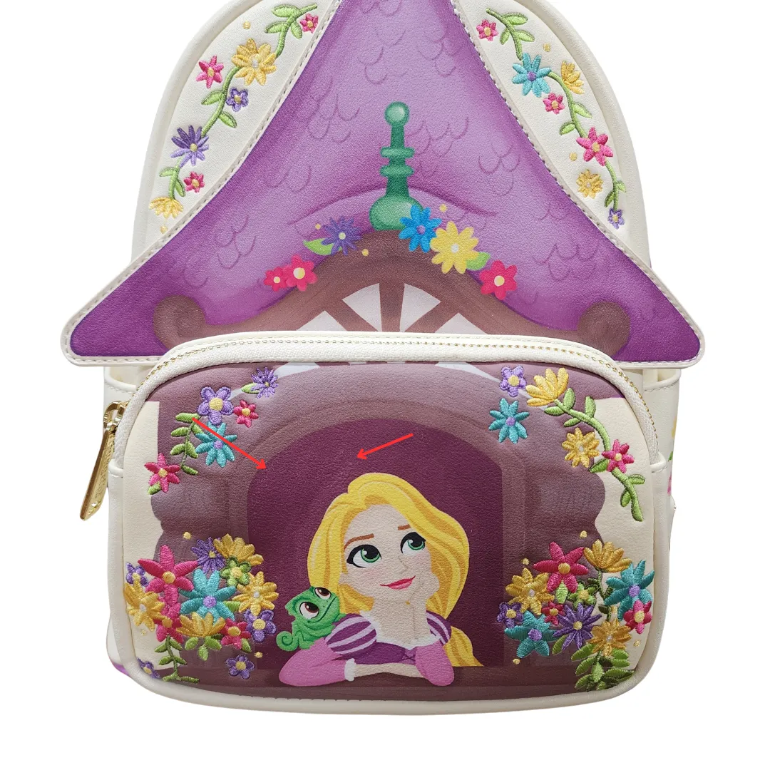 Loungefly Disney Tangled Tower Mini DEFECTIVES