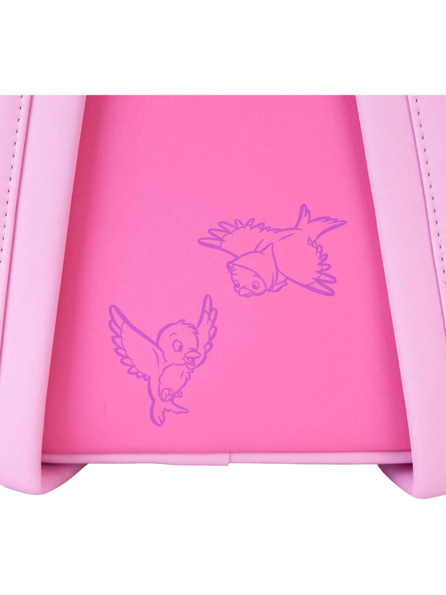 Loungefly x Disney Cinderella 75th Anniversary Pink Bow Gown Cosplay Mini Backpack