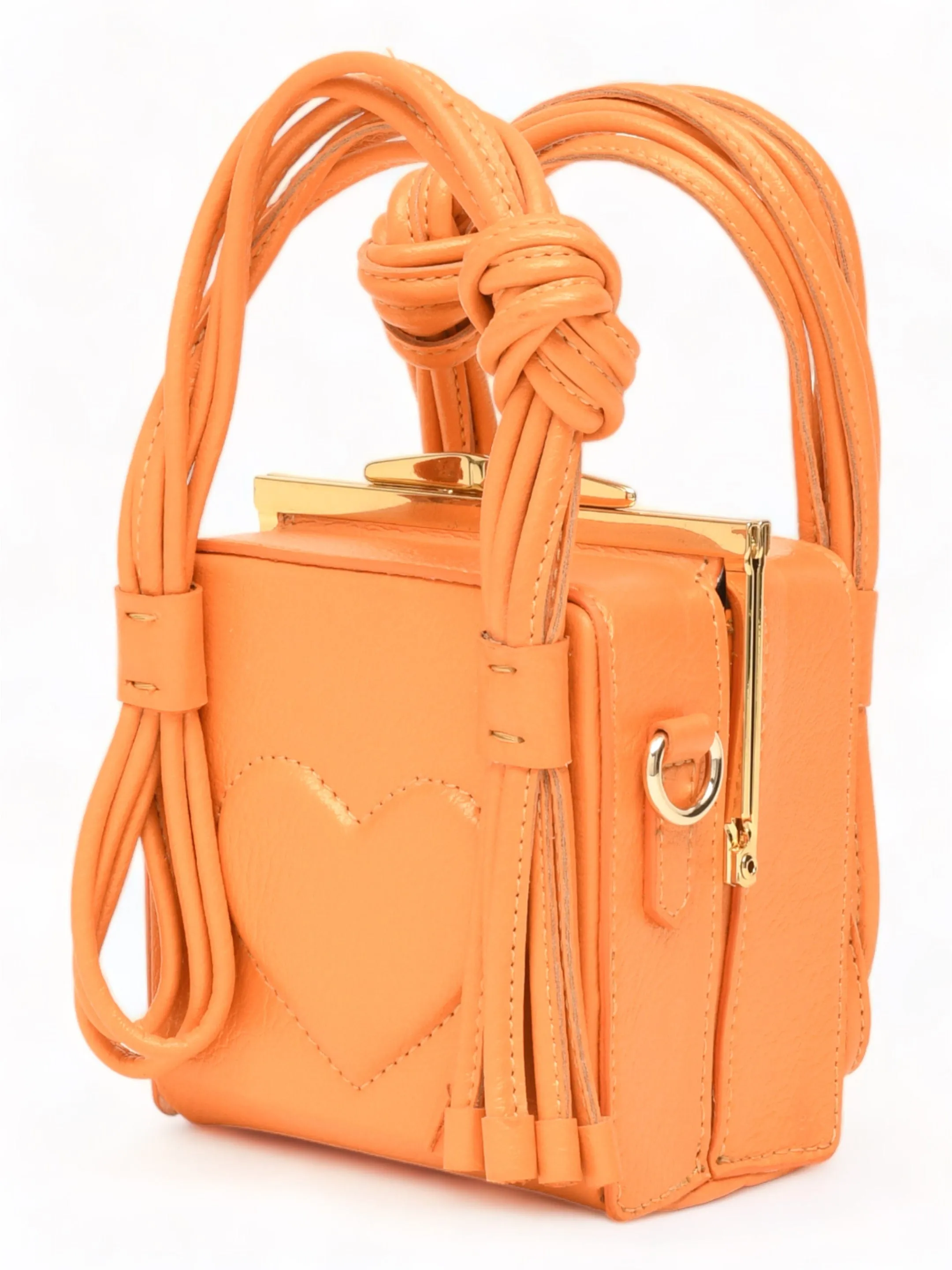 Love Knot Cube In Orange