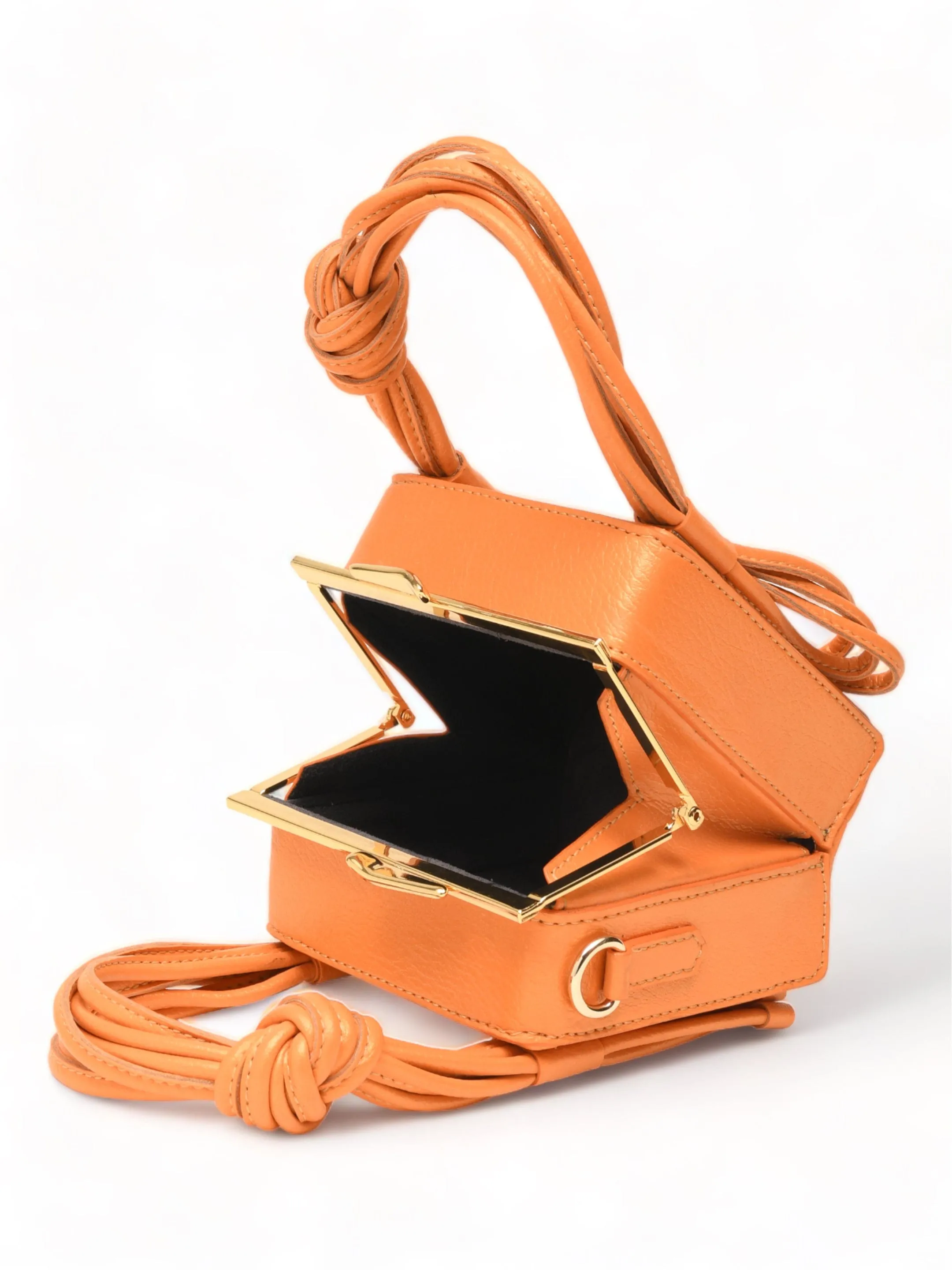 Love Knot Cube In Orange