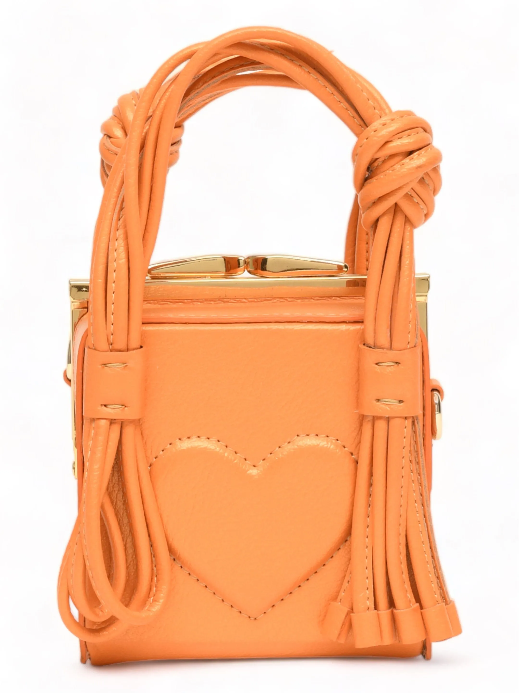 Love Knot Cube In Orange
