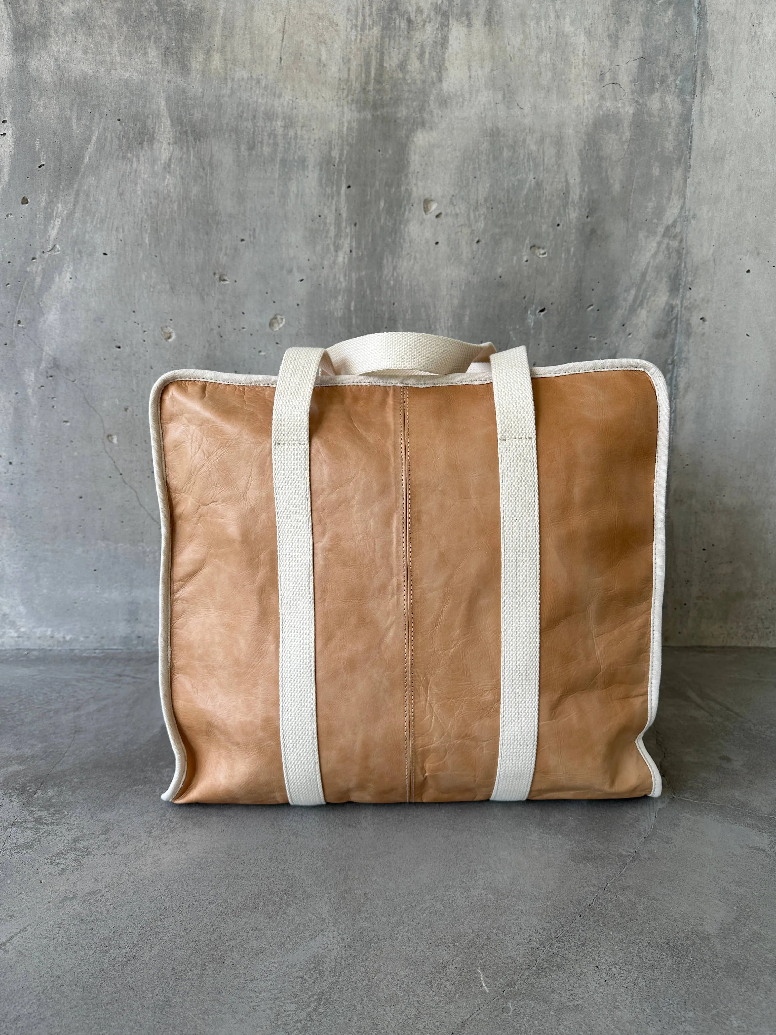 LUCU BIG [ funny ] - weekender big - 100% cow leather