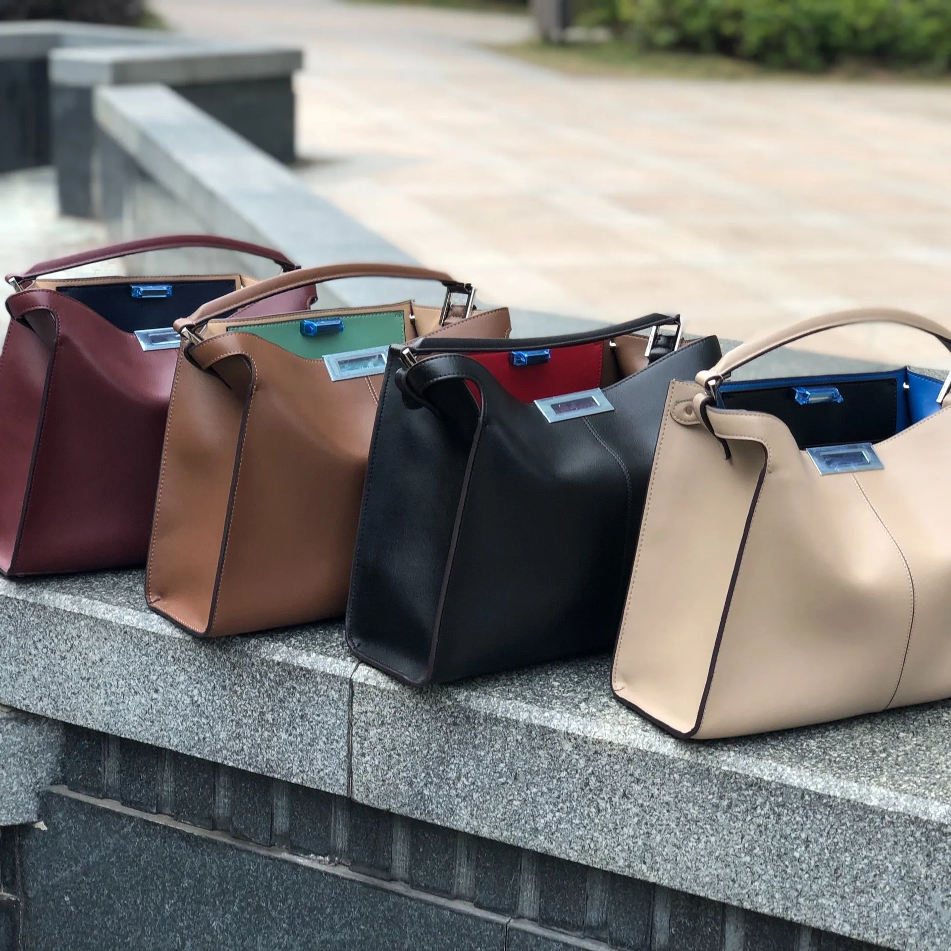Luxury Brand Natural Cowskin Office Ladies Handbags Women Bags Designer Fashion Genuine Leather Bags Large Tote Women Handbags