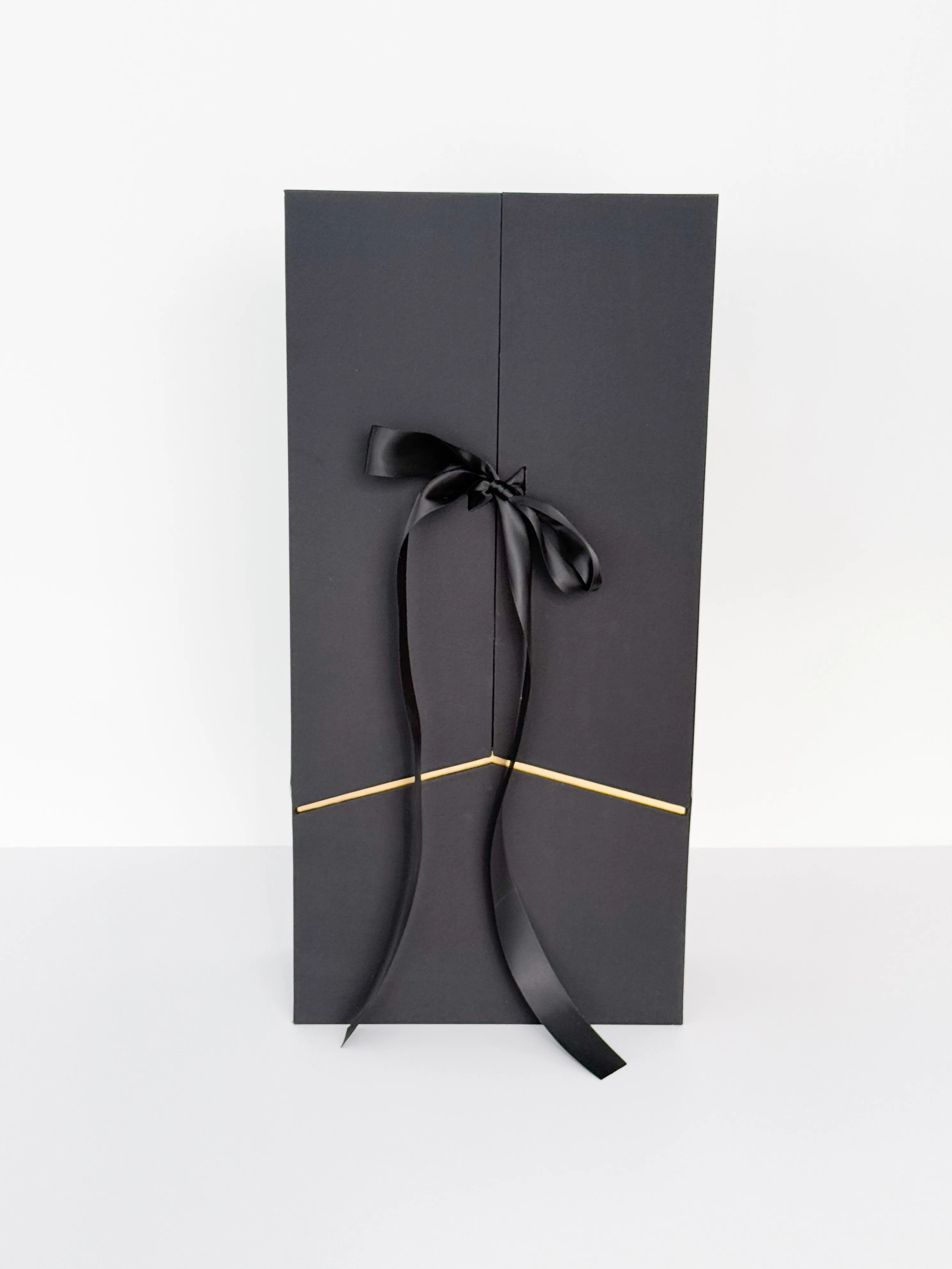 Luxury Extra-Large Black Double-Door Flower Box