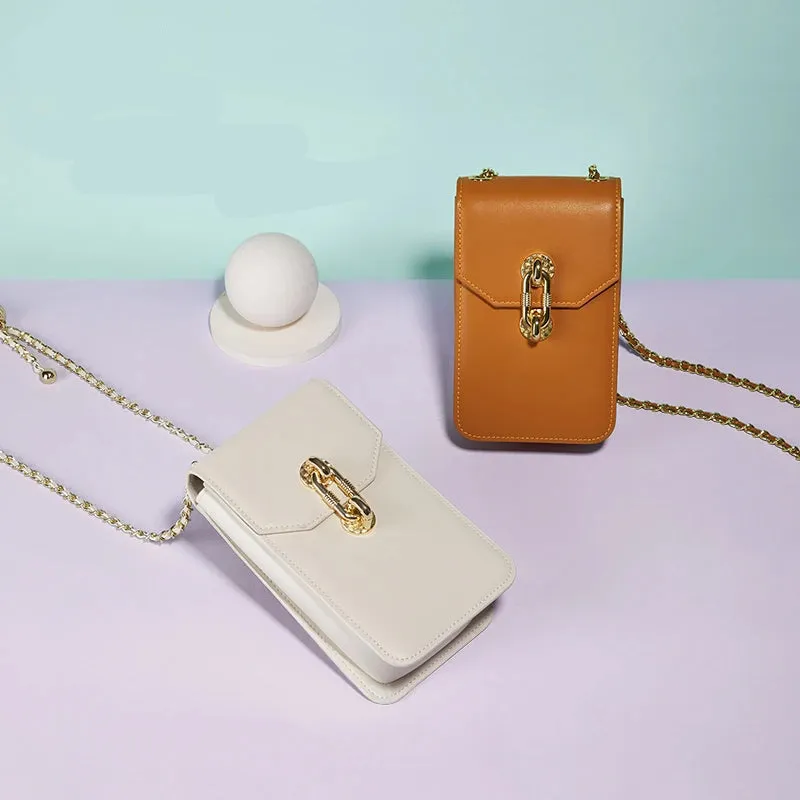 Luxury Mini Shoulder Bag & Wallet: Elegant & Functional