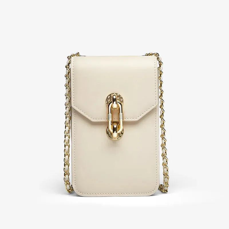 Luxury Mini Shoulder Bag & Wallet: Elegant & Functional