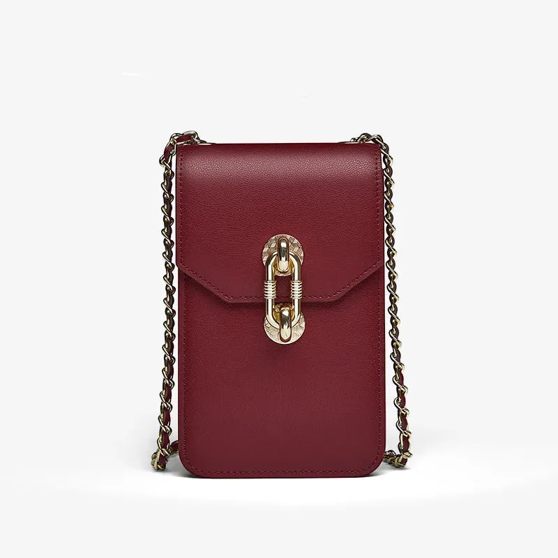 Luxury Mini Shoulder Bag & Wallet: Elegant & Functional