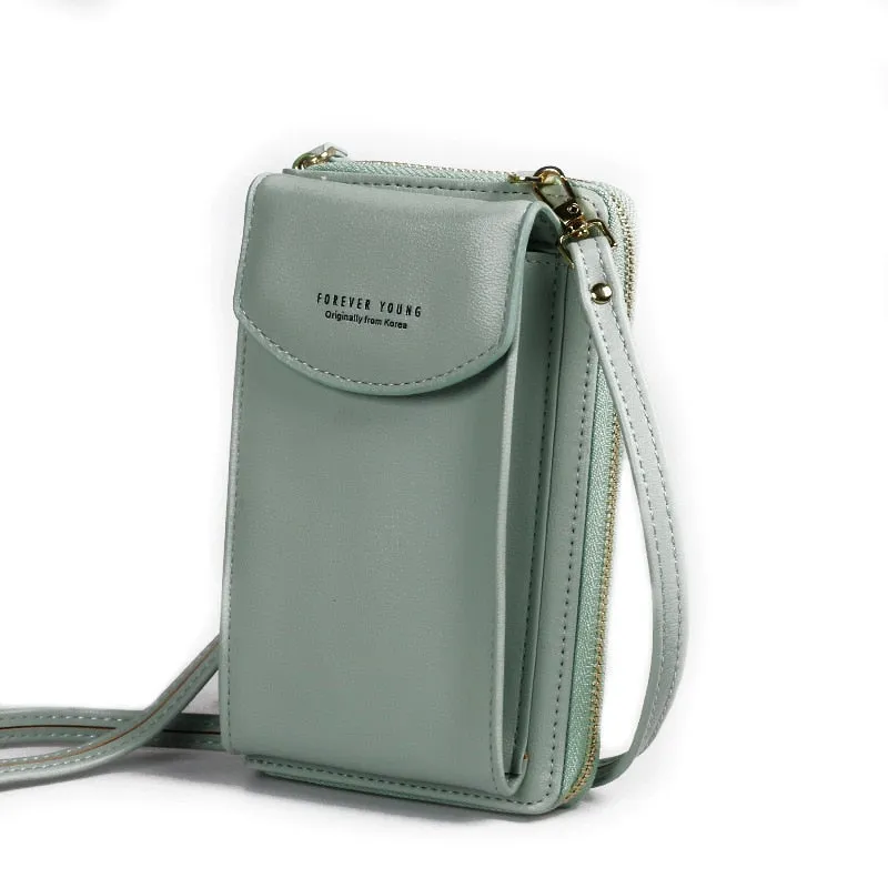 Luxury PU leather Phone Wallet and Handbags