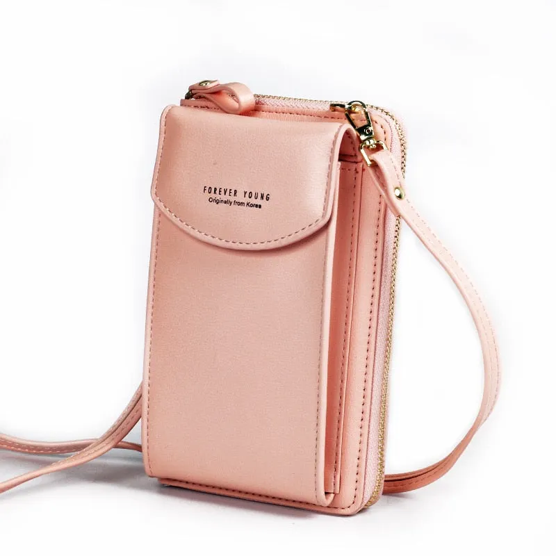 Luxury PU leather Phone Wallet and Handbags