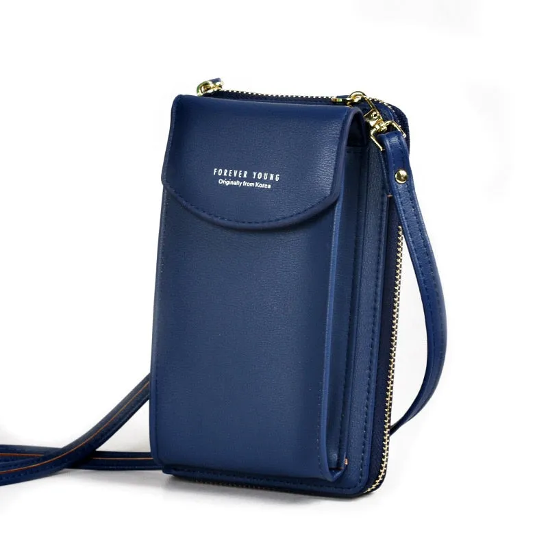 Luxury PU leather Phone Wallet and Handbags