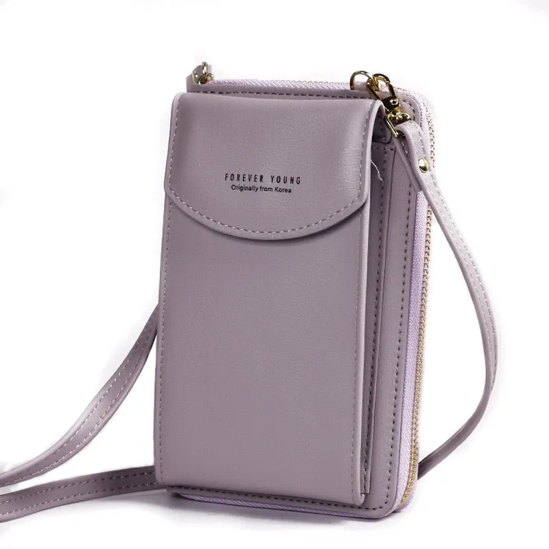 Luxury PU leather Phone Wallet and Handbags