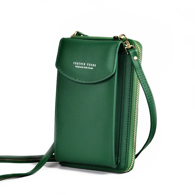 Luxury PU leather Phone Wallet and Handbags