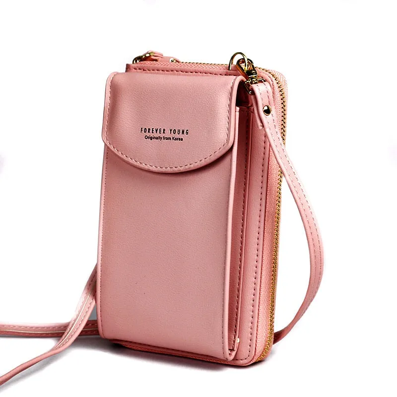 Luxury PU leather Phone Wallet and Handbags